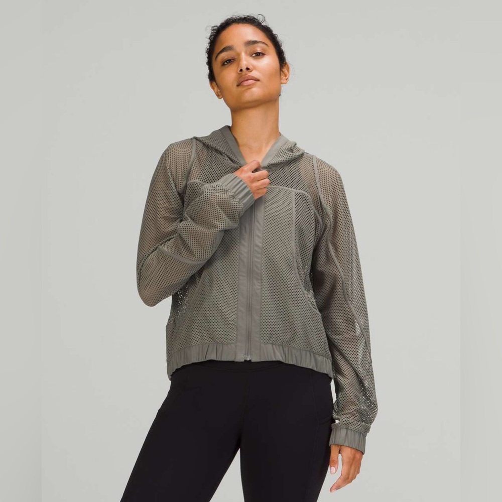 Lululemon Relaxed Fit Mesh Jacket